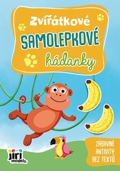 Levně Zvířátkové samolepkové hádanky