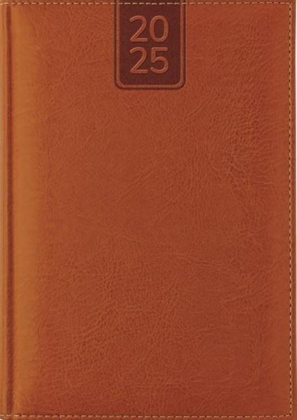 Denní diář FSC A5 cz/sk 2025 NEBRASKA Light brown