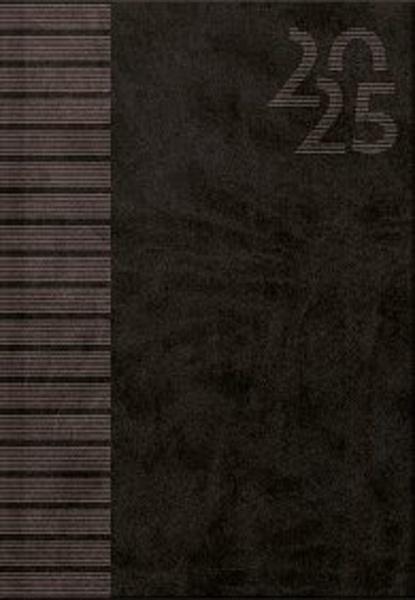 Týdenní diář FSC A5 cz/sk 2025 VIVELLA Black
