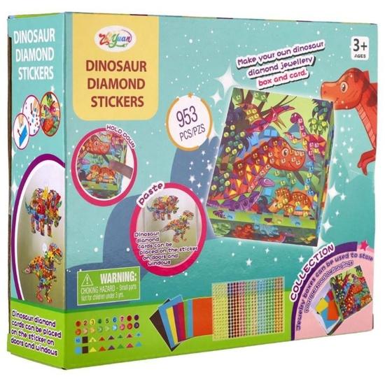 Levně Diamantové malování Dinosaurus