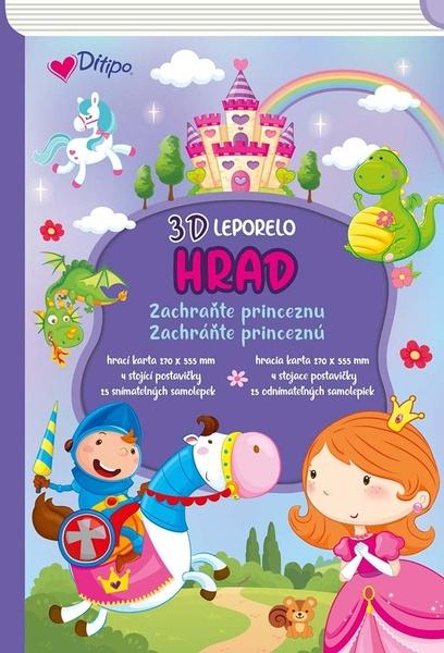 Levně 3D Leporelo Hrad