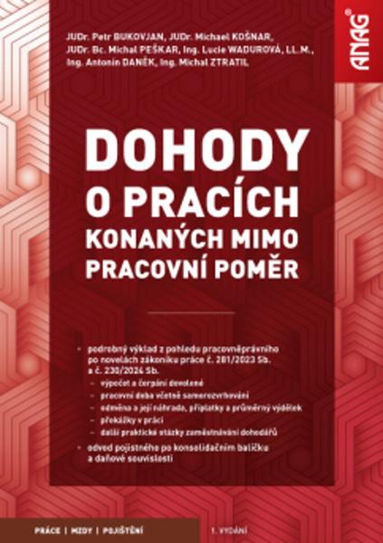 Levně Dohody o pracích konaných mimo pracovní poměr 2024/2025