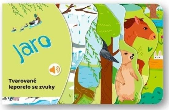 Levně Tvarované leporelo se zvuky Jaro