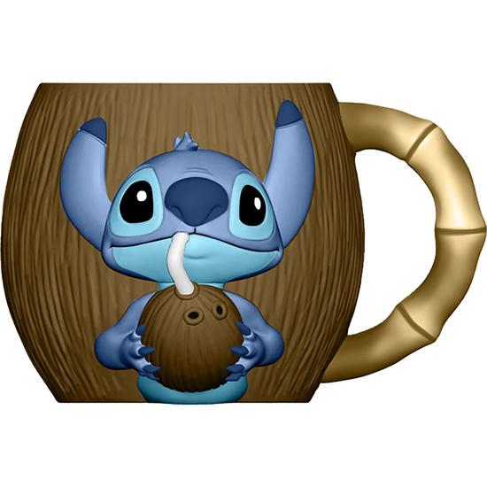 Levně Stitch 3D hrnek kokos