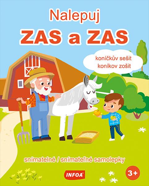 Levně Nalepuj ZAS a ZAS koníčkův sešit/koníkov zošit