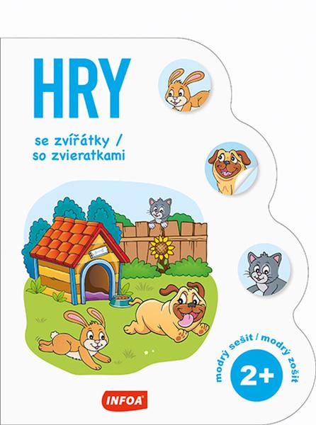 Levně Hry se zvířátky/so zvieratkami 2+