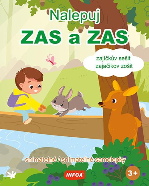 Levně Nalepuj ZAS a ZAS zajíčkův sešit/zajačikov zošit