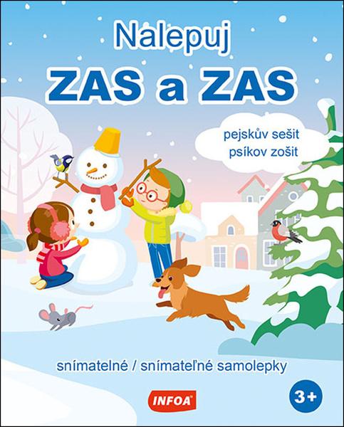 Levně Nalepuj ZAS a ZAS pejskův sešit/psíkov zošit