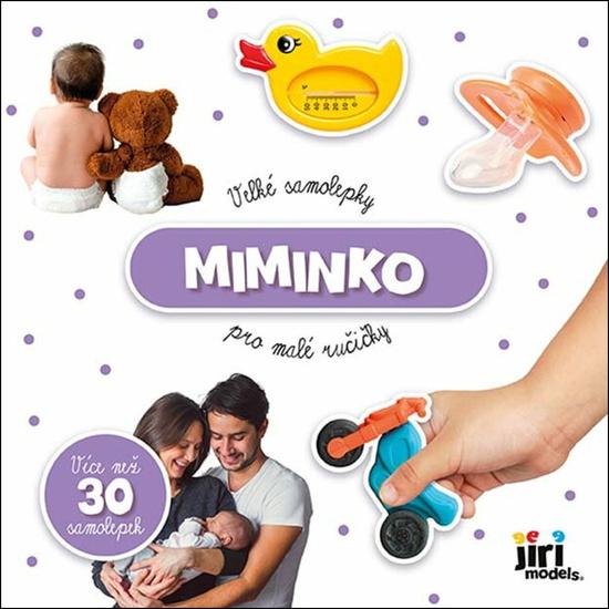 Levně Velké samolepky pro malé ručičky Miminko