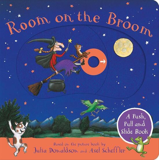 Room on the Broom: A Push, Pull and Slide Book - 1035050706