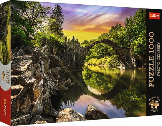 Puzzle Premium Plus Photo Odyssey Rakotzův most v Kromlau
