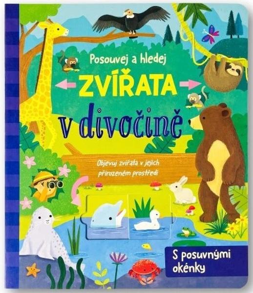 Levně Posouvej a hledej Zvířata v divočině