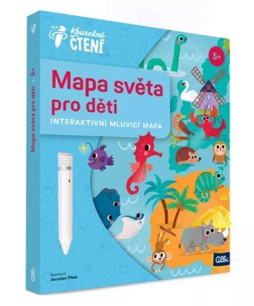 Levně Kouzelné čtení Mapa světa pro děti