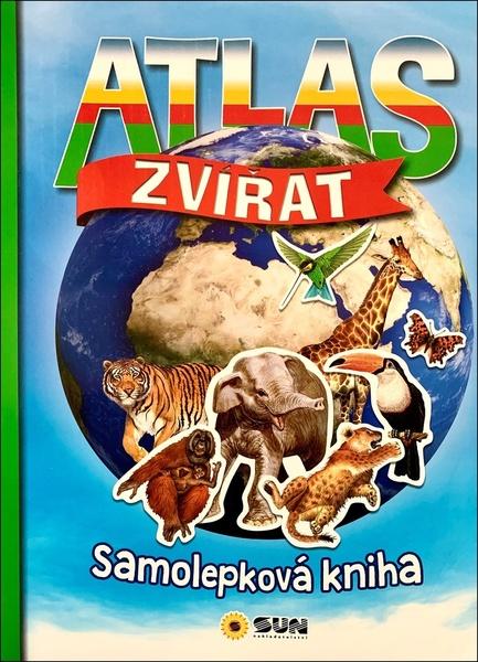 Levně Atlas zvířat Samolepková kniha