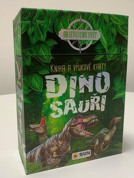 Levně Dinosauři Kniha a výukové karty