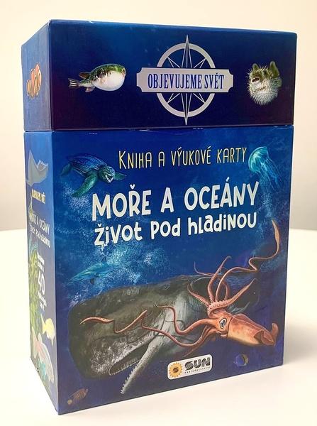 Levně Moře a oceány Kniha a výukové karty