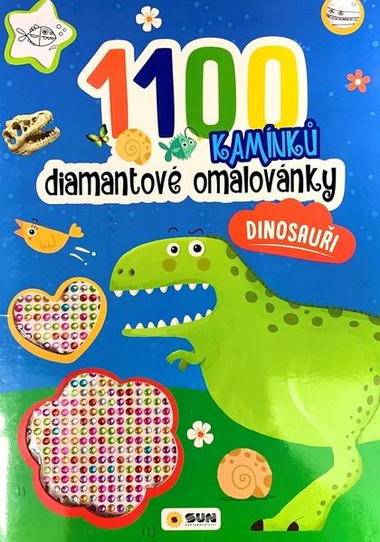 Levně Diamantové omalovánky Dinosauři