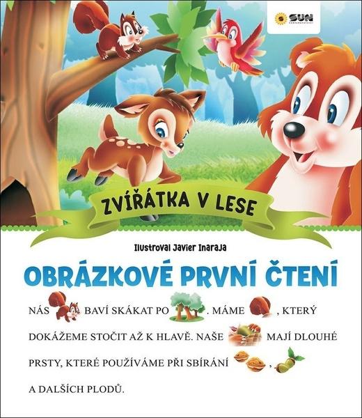 Levně Obrázkové první čtení Zvířátka v lese