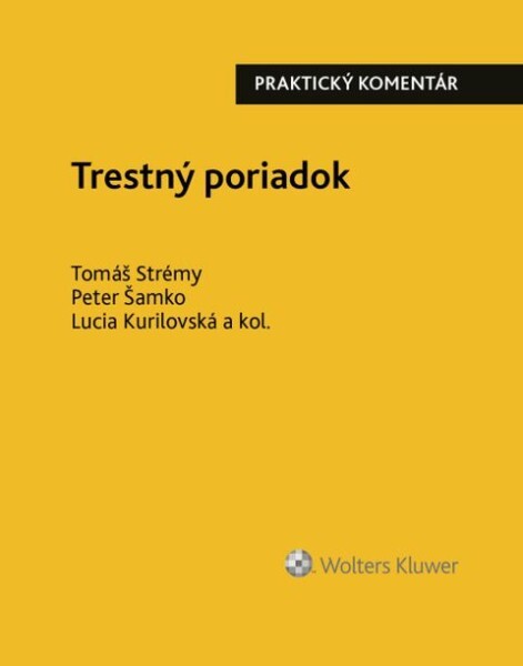 Trestný poriadok - 9788076769632