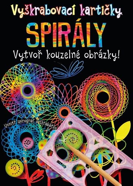 Vyškrabovací kartičky Spirály
