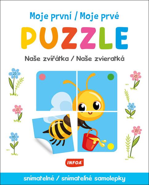 Levně Moje první/Moje prvé puzzle Naše zvířátka/zvieratká