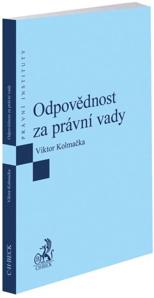 Odpovědnost za právní vady - 9788074009846