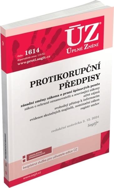 ÚZ 1614 Protikorupčí předpisy - 9788074886560