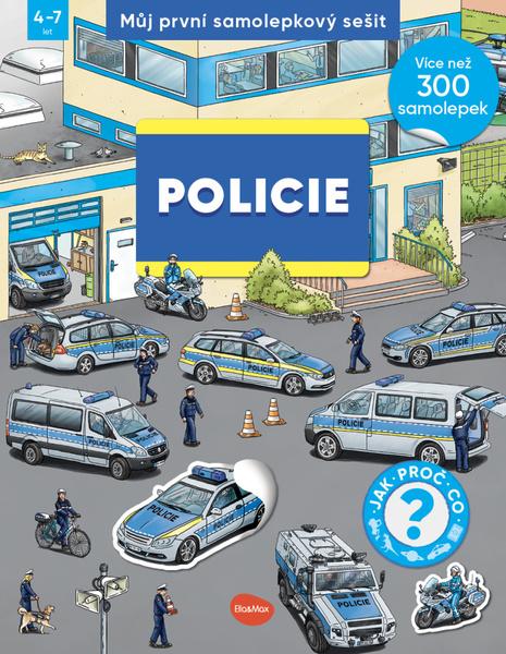 Levně Můj první samolepkový sešit Policie