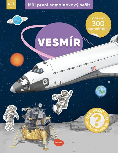 Levně Můj první samolepkový sešit Vesmír