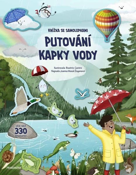 Levně Knížka se samolepkami Putování kapky vody