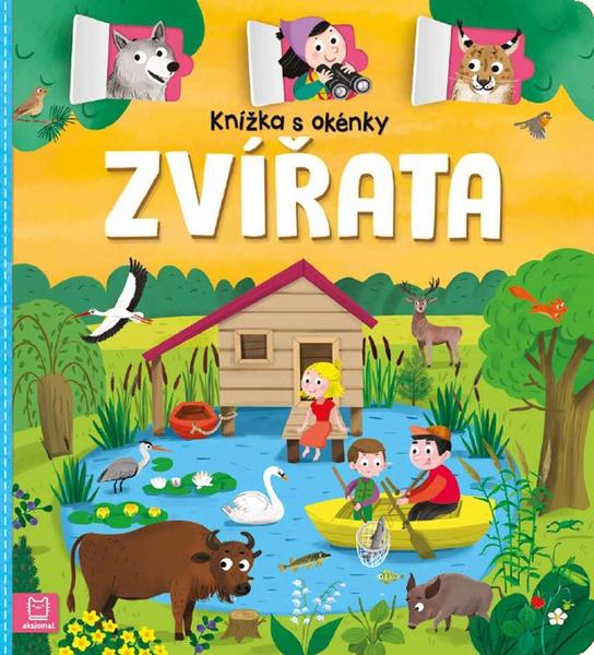 Levně Zvířata Knížka s okénky