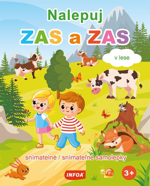 Nalepuj ZAS a ZAS v lese - 9788076971196