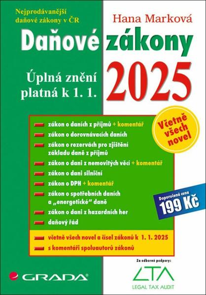 Levně Daňové zákony 2025