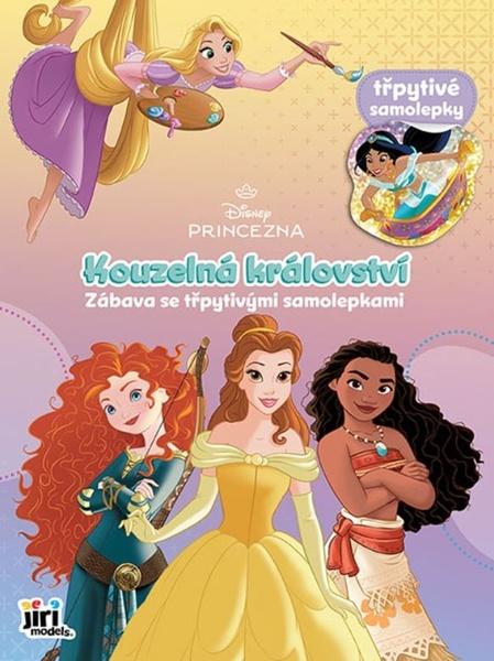 Levně Zábava se třpytivými samolepkami Disney Princezny