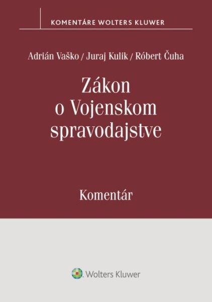 Levně Zákon o Vojenskom spravodajstve