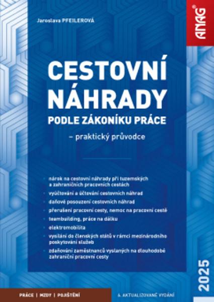 Cestovní náhrady podle zákoníku práce 2025 - 9788075544131