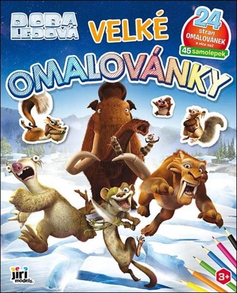Levně Velké omalovánky Doba ledová