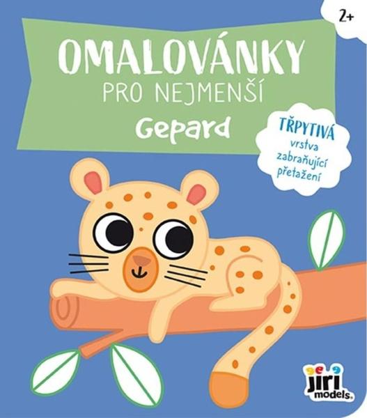 Levně Omalovánky pro nejmenší Gepard