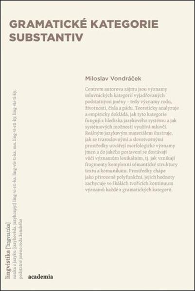 Levně Gramatické kategorie substantiv