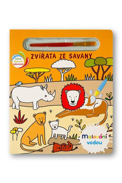 Levně Malování vodou Zvířata ze savany