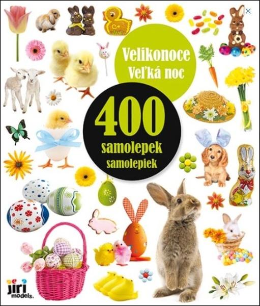 Levně Samolepková knížka Velikonoce