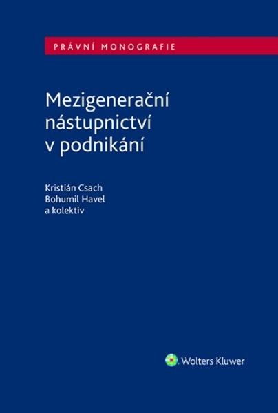 Levně Mezigenerační nástupnictví v podnikání