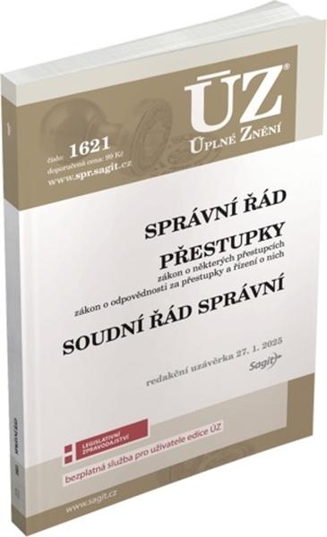 ÚZ 1621 Správní řád - 9788074886645
