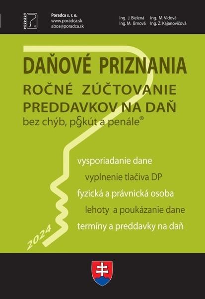 Daňové priznania FO a PO za rok 2024 - 9788081622809
