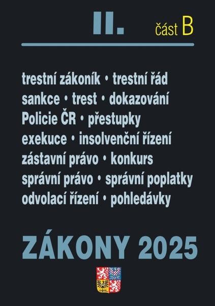 Levně Zákony II B/2025 – Trestní právo