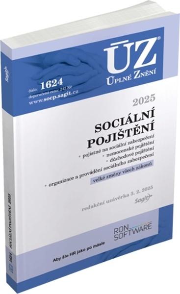 ÚZ 1624 Sociální pojištění - 9788074886676