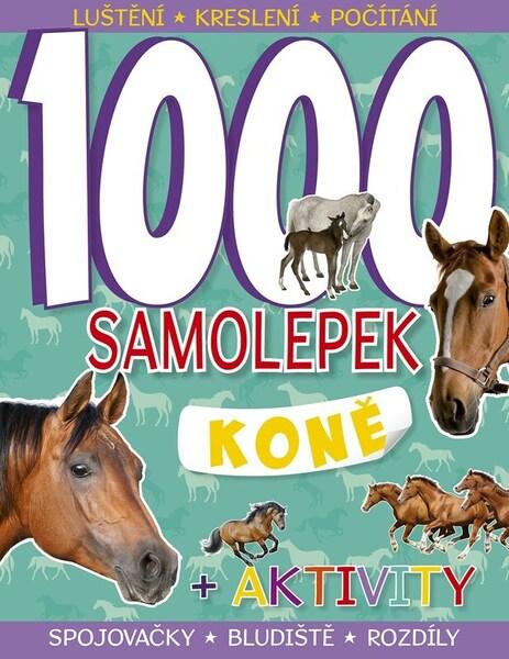 Levně 1000 samolepek Koně