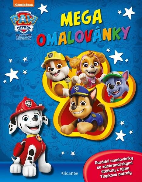 Levně Tlapková patrola Mega omalovánky
