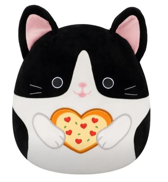 Squishmallows Černo bílá kočka Cicely
