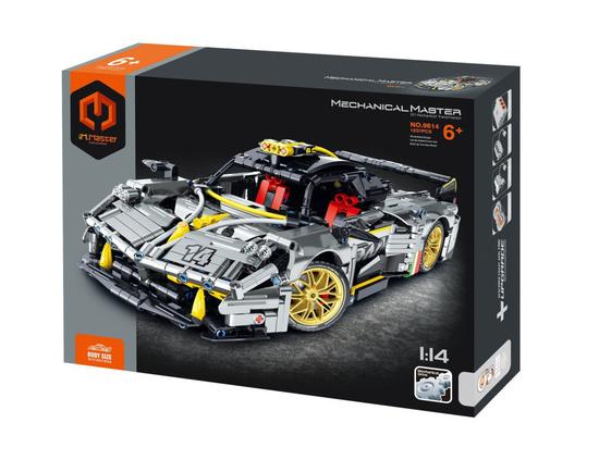 Levně Stavebnice iM.MASTER auto s mechanickým pohonem